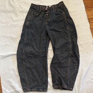 We The Free Good Luck Barrel Jeans mid rise jeans